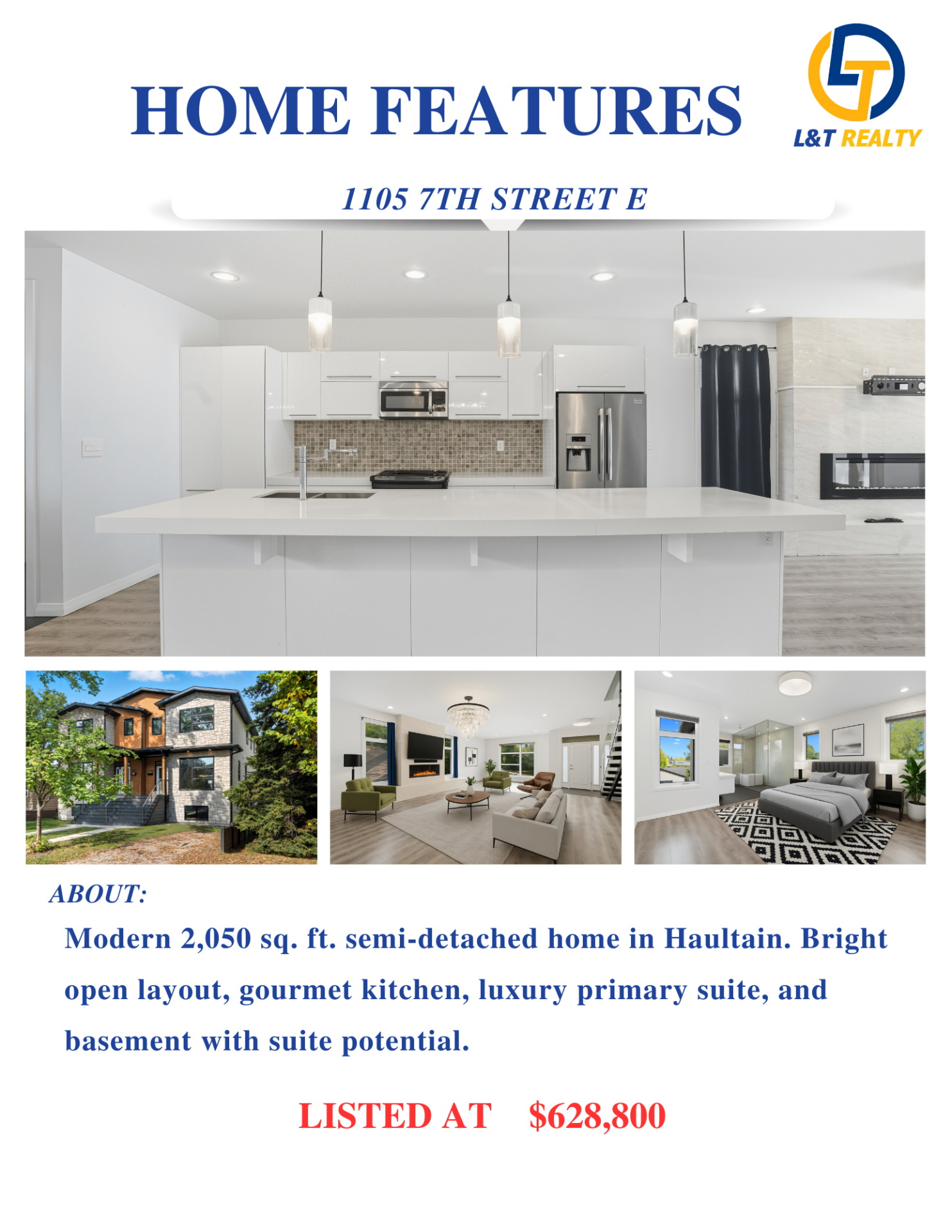 Public Open House 10/04周六 2-4PM ·1105 7th Street E ——林与唐地产